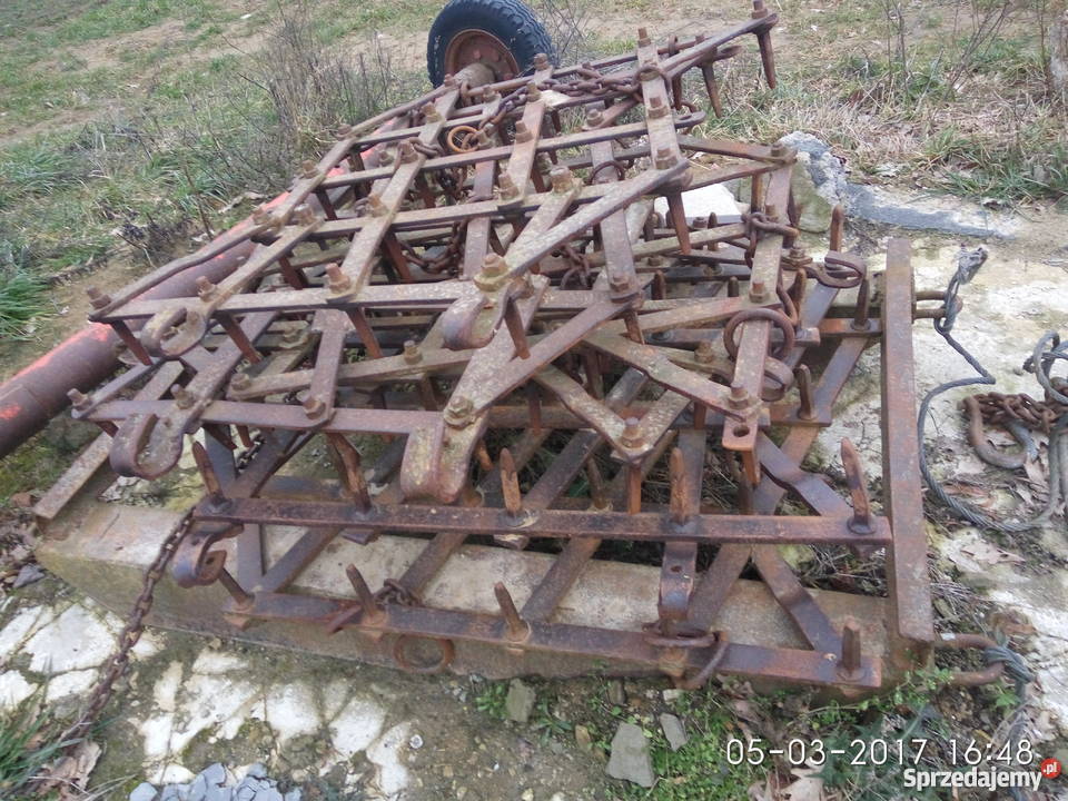 Brony 6 polowe ciężkie 20 Agregaty Maszyny rolnicze Półwieś sprzedam