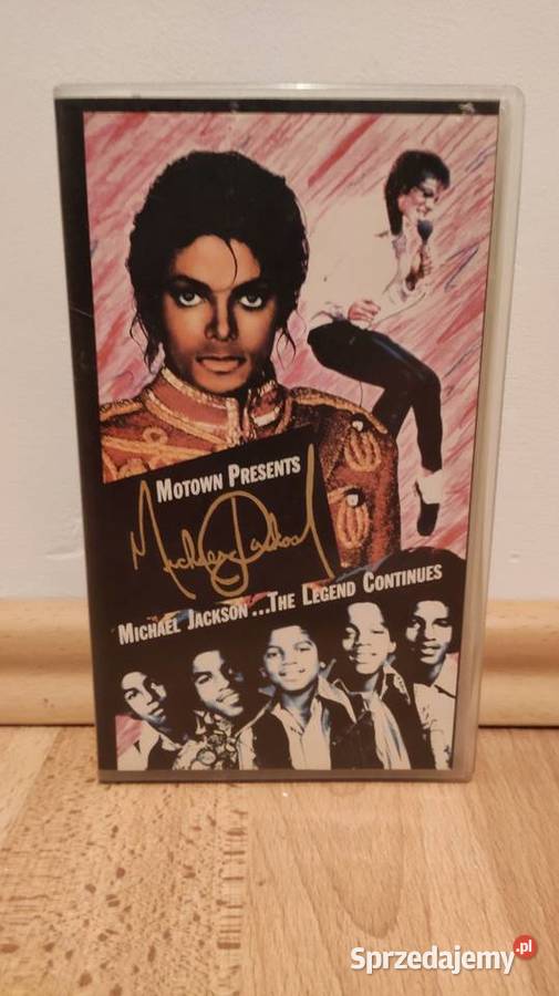 Michael Jackson The Legend Continues VHS Kraków