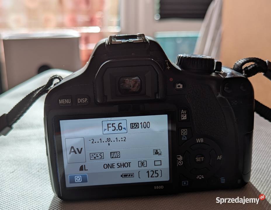 Canon EOS 550D z obiektywem 1855mm IS ładowarka Warszawa