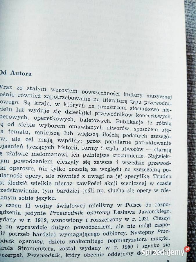 Przewodnik operowy książki prezenty Bródno Warszawa