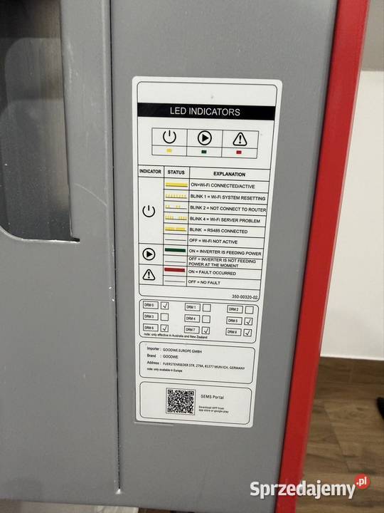 Falownik GoodWe 5kw Nidek