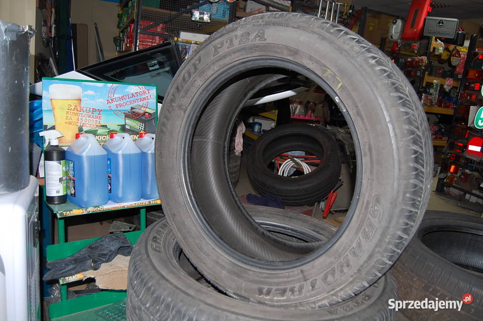 opony letnie 28550R20 Dunlop PT2A Garwolin sprzedam