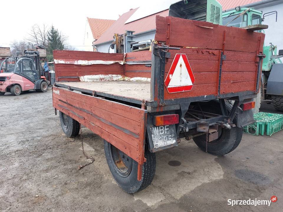 Przyczepa rolnicza Sanok D44B 35 t ładowność Przyczepy rolnicze Targoszyn
