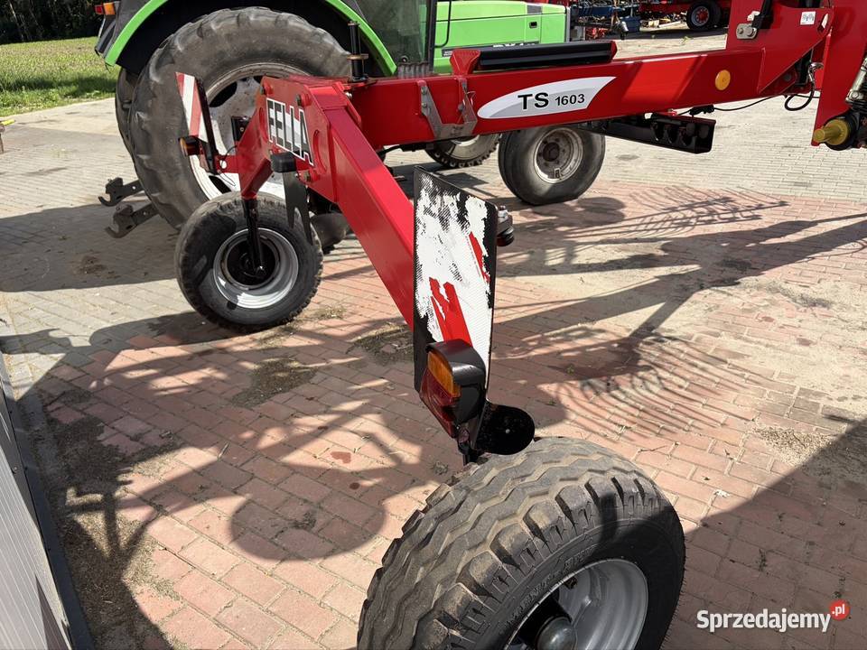 Zgrabiarka 2 karuzelowa Fella TS 1603 do boku 1 Myszyniec sprzedam