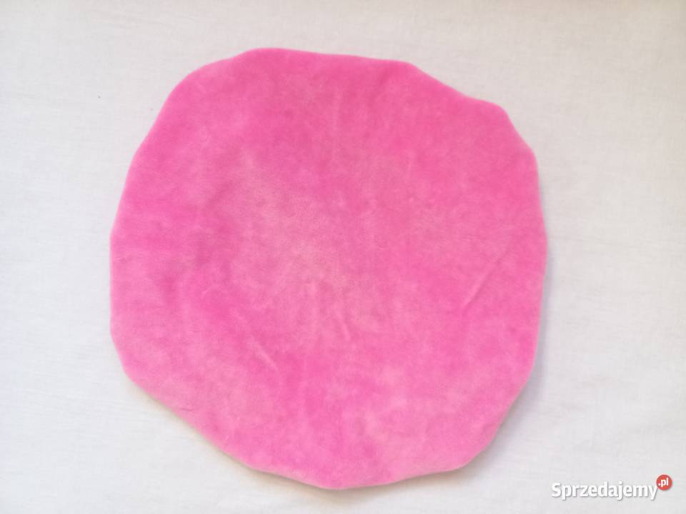 Czepek do włosów Welur różowy NOWY Białystok