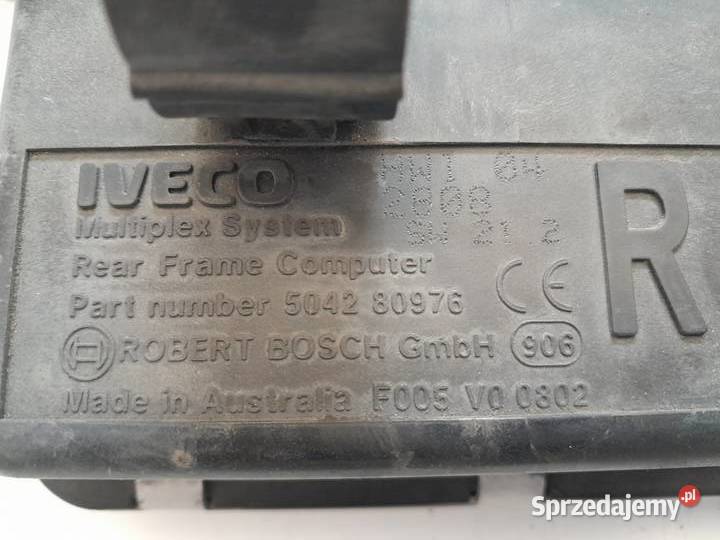 Sterownik moduł świateł tył Iveco STRALIS EURO 5 Układ elektryczny Mojusz