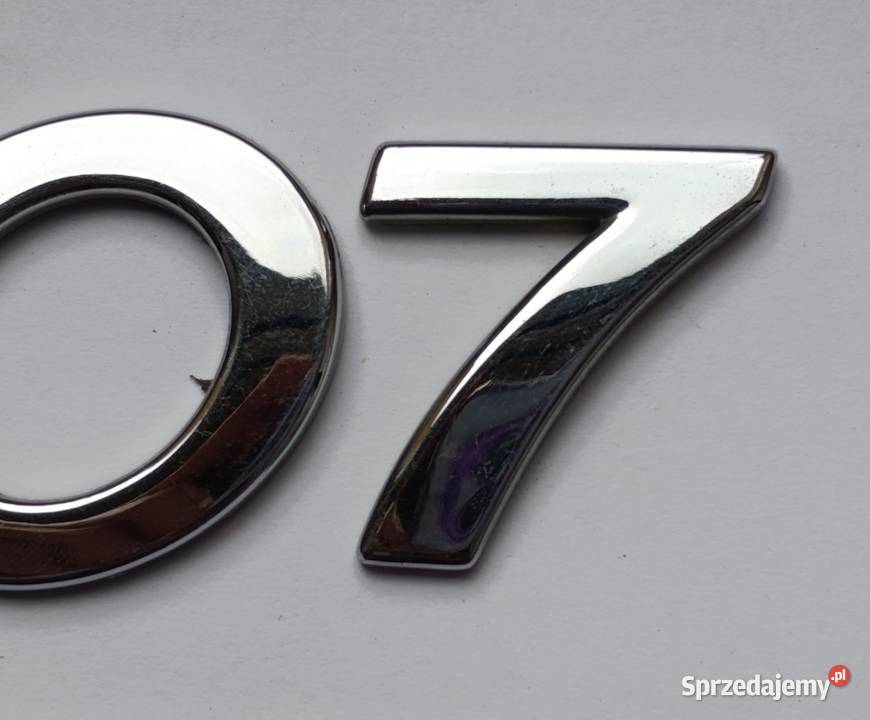 napis emblemat Peugeot 307 osobowe Lipno sprzedam