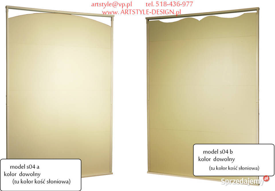 lekka ścianka działowa rozporowa parawan osłona Wrocław