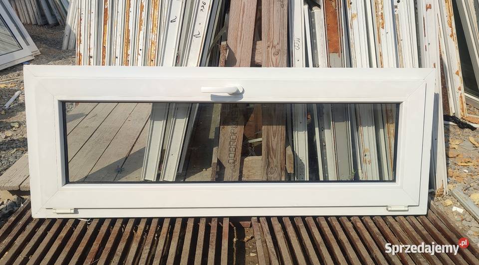 OKNA KacprzaK 147X55 OKNO Używane Plastikowe PCV