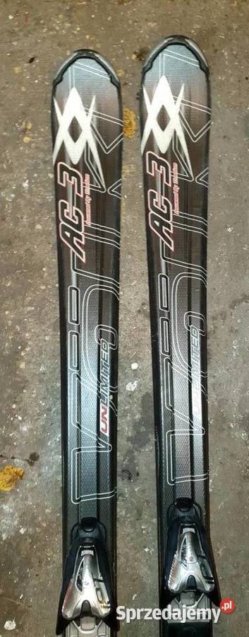 Narty Volkl AC3 UNLIMITED 163 pełnym serwisie Kraków sprzedam