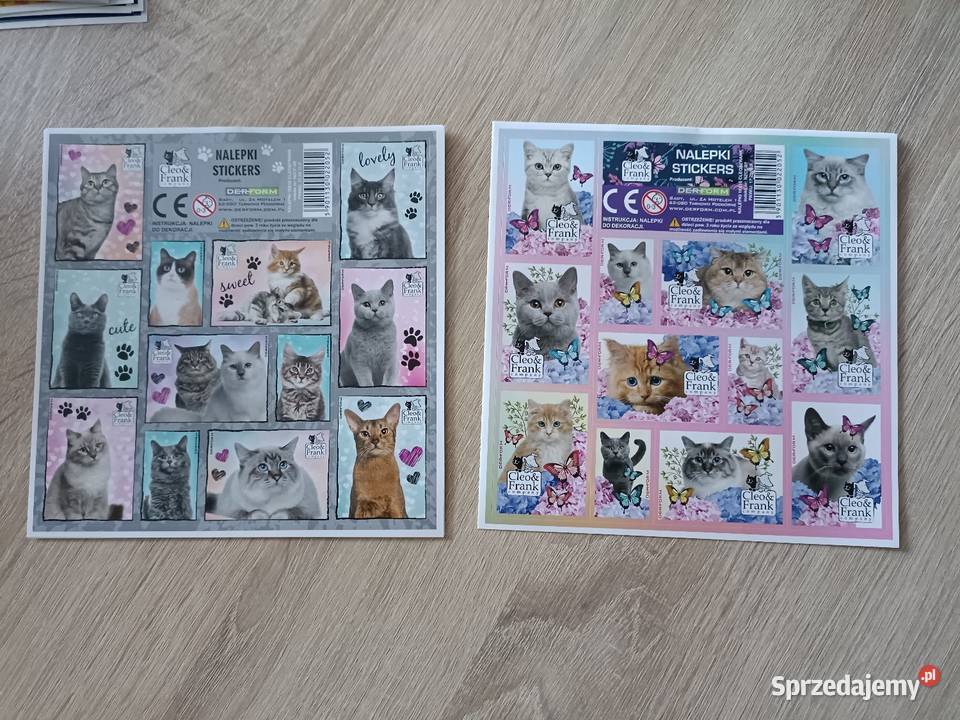 Nalepki naklejki z różnymi motywami Dla Dziecka pomorskie