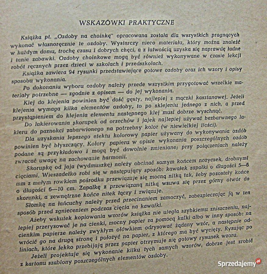 Ozdoby na choinkę Barbara Maślankiewicz Gniezno sprzedam