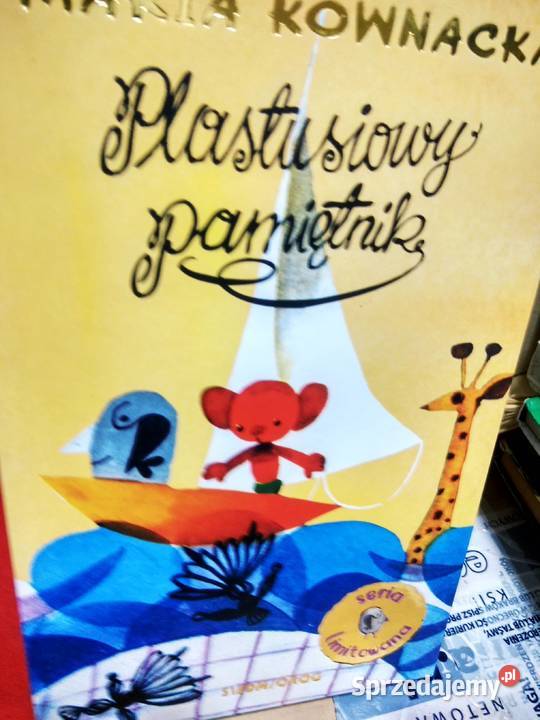 Plastusiowy pamiętnik Kownackiej ekskluzywna Warszawa