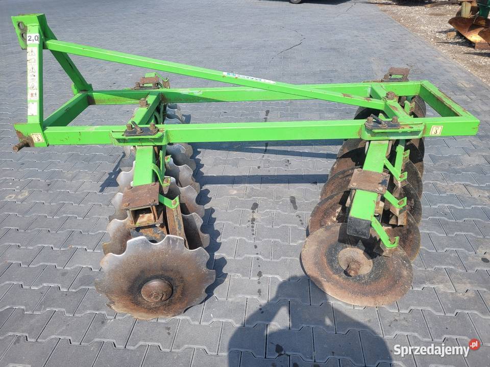 Brona talerzowa talerzówka bomet 2m Pozostałe małopolskie Pałecznica sprzedam