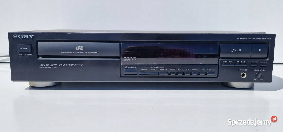 Cd player SONY 297 CDP297 odtwarzacz kompaktowy Międzychód