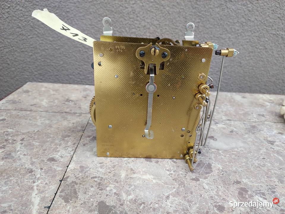 713 Mechanizm starego zegara ściennego Junghans Tczew