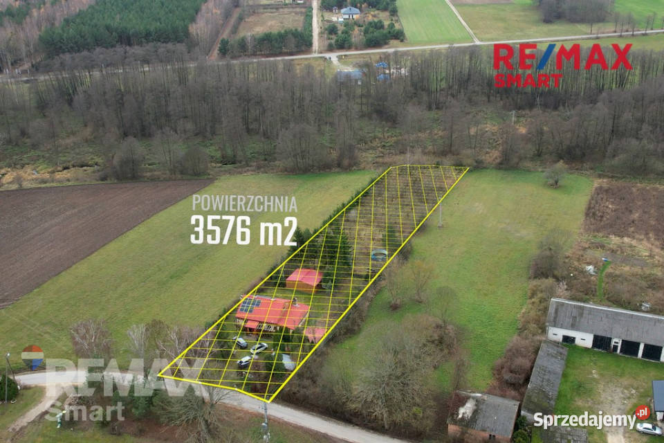 Dom z działką 3500m2CISZASPOKÓJZIELEŃ Serock sprzedam