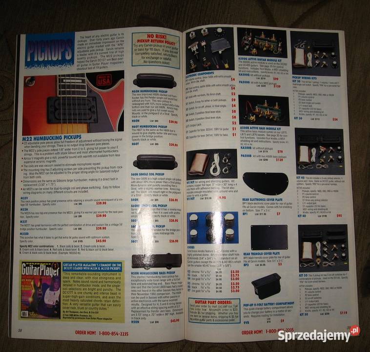 Carvin Factory Direct Music Equipment Catalog Kępice sprzedam