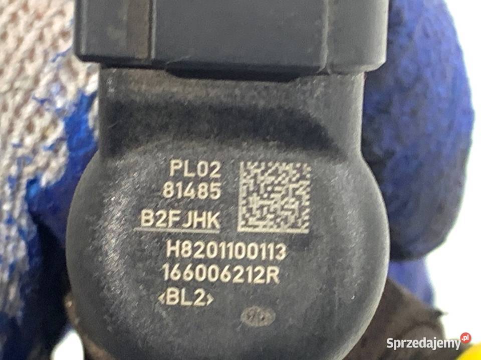 WTRYSKIWACZE KOMPLET RENAULT KADJAR H8201100113 Części samochodowe