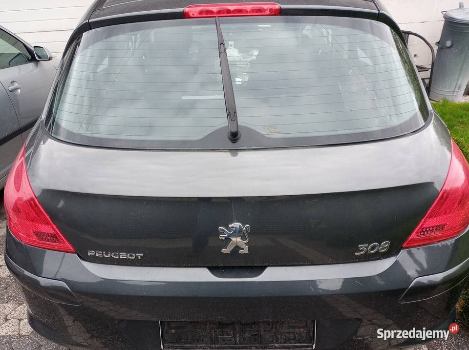Klapa bagażnika Peugeot 308 T7 Krasnystaw sprzedam