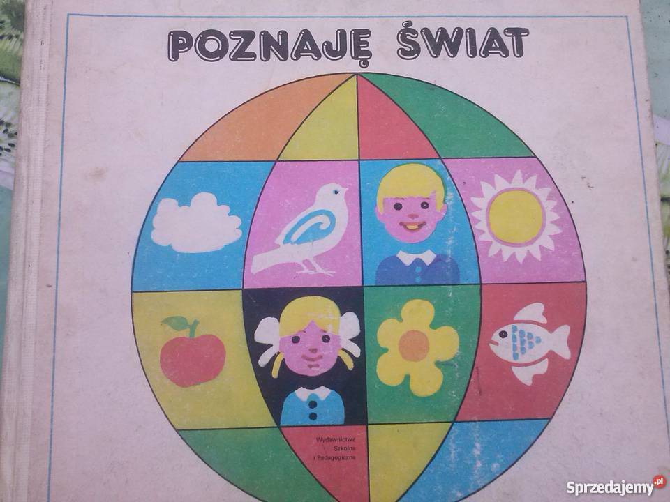 POZNAJĘ ŚWIAT Książka z dzieci 68 lat 1989r dla dzieci z klas I-III (6-9 lat)  Katowice sprzedam