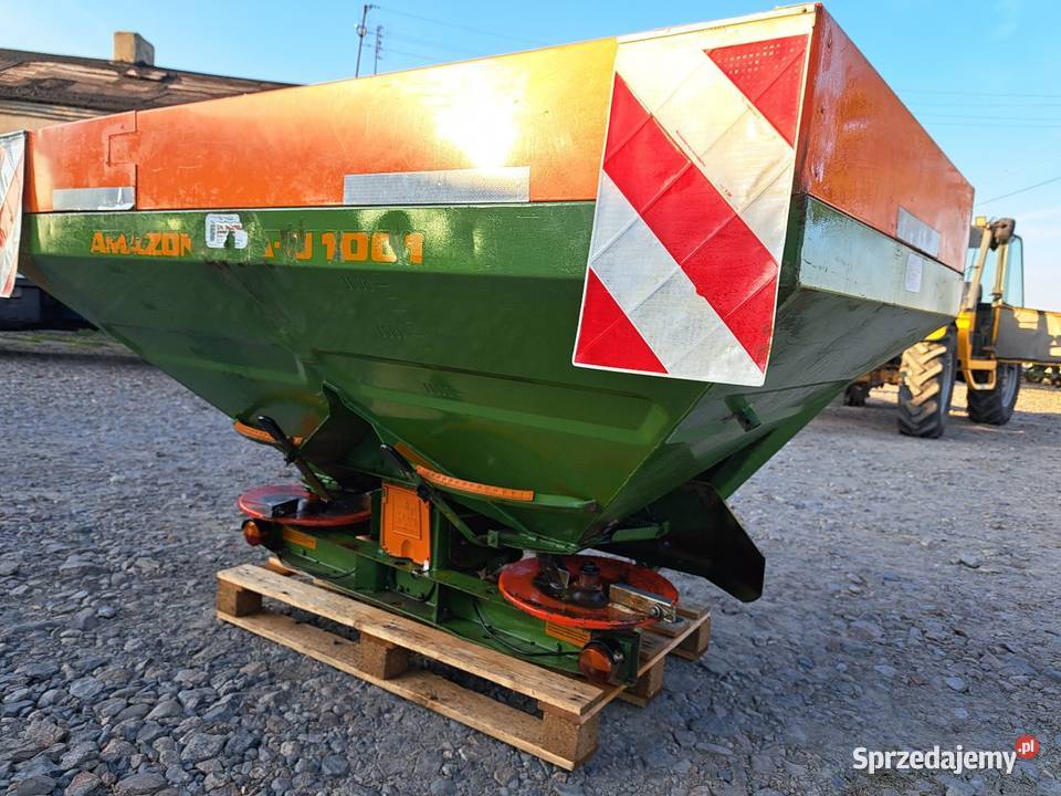 Rozsiewacz AMAZONE Zau 1501 super stan nieuszkodzony Kłodawa