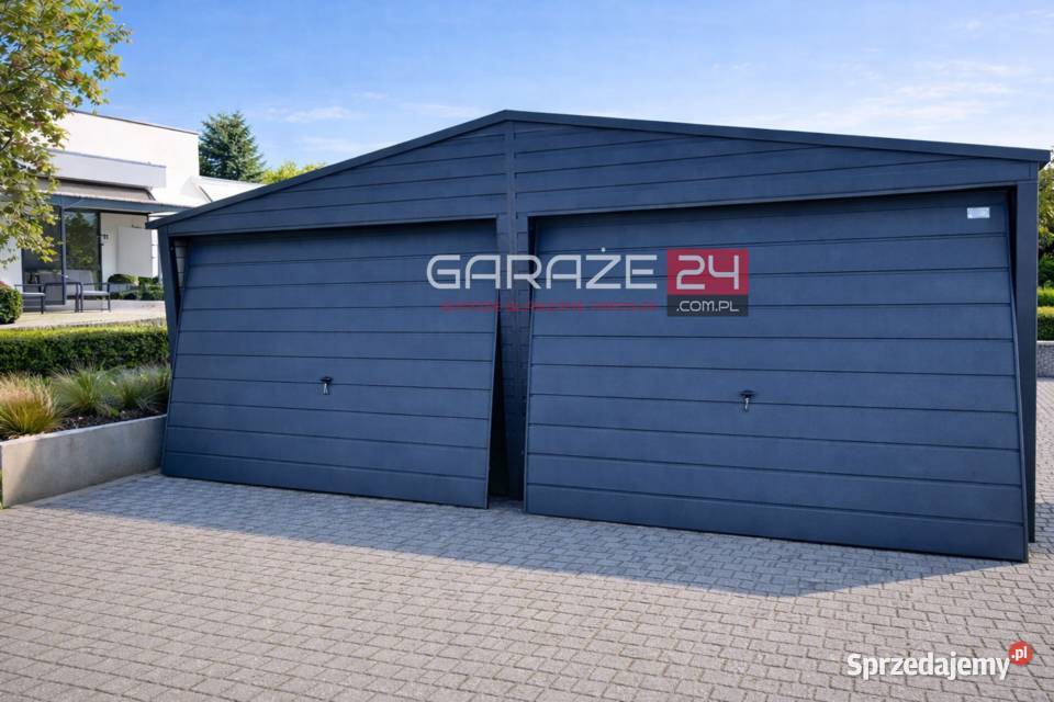 Garaż blaszany Premium 6x580m profil OCYNKOWANY dolnośląskie Oława