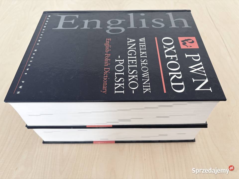 PWN OXFORD WIELKI SŁOWNIK POLSKO ANGIELSKI kujawsko-pomorskie Myślęcinek