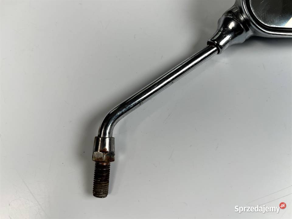 Lusterko prawe owal chrom M10 motocykl motorower