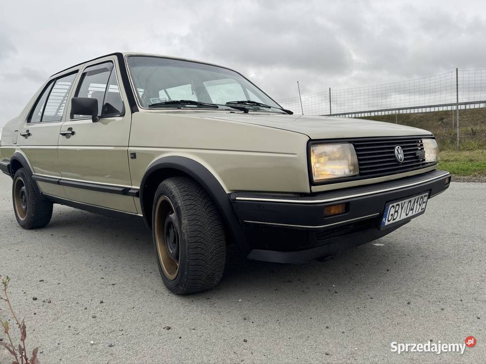 VW Jetta GL 1986 19 TD AAZ Zdrowa Blacha Brązowy Świecie