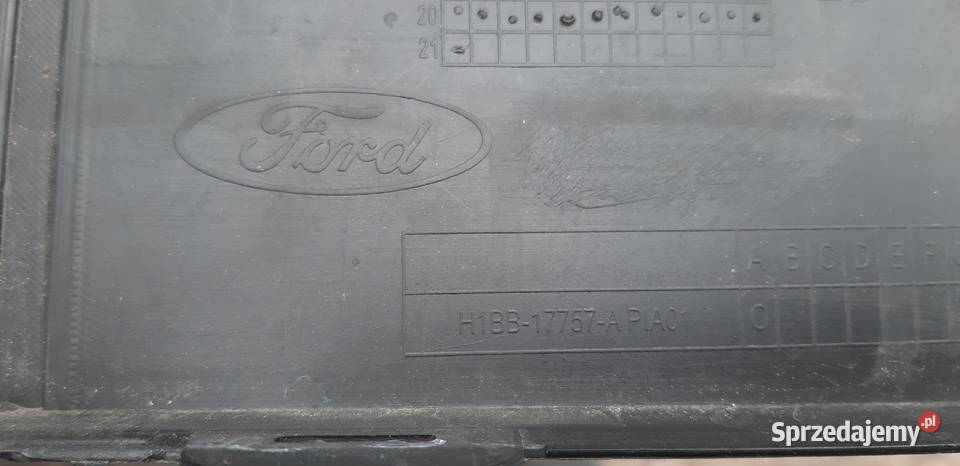 FORD FIESTA MK8 ZDERZAK PRZÓD PRZEDNI H1BB17757A Bieleń