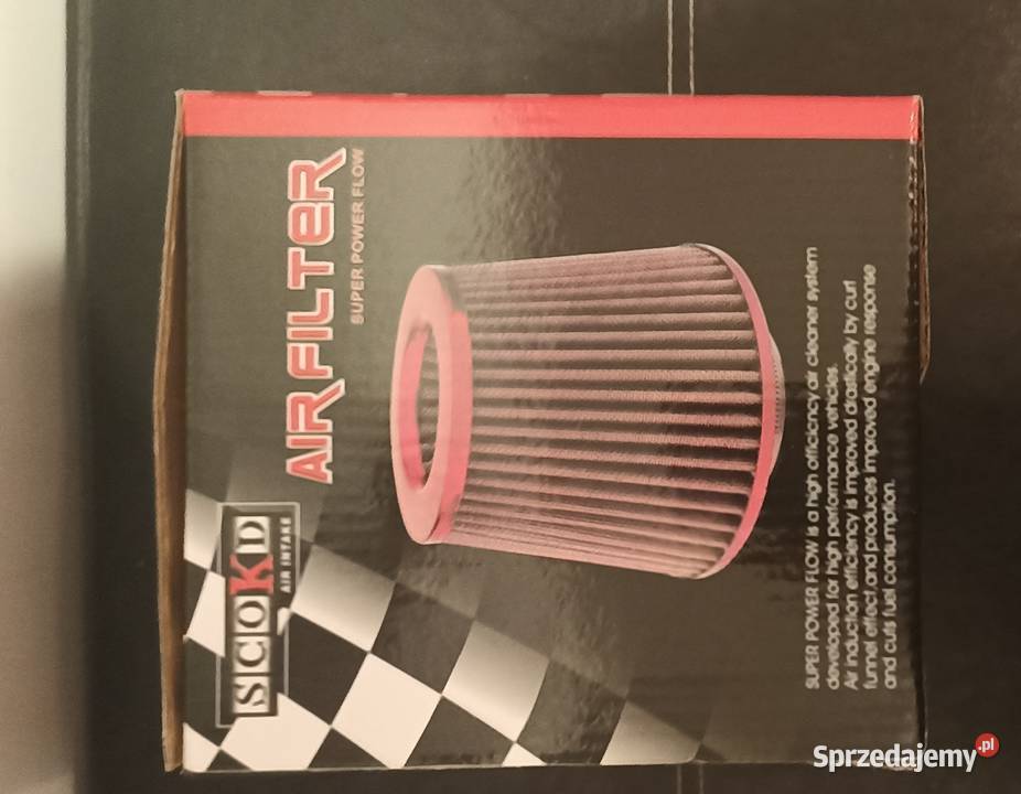 STOŻKOWY FILTR DOLOTU POWIETRZA 76mm3inch Nałęczów