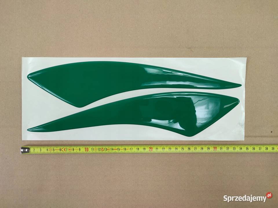 KOMPLET NAKLEJEK NA KUFER GREEN KAWASAKI ER6 n f