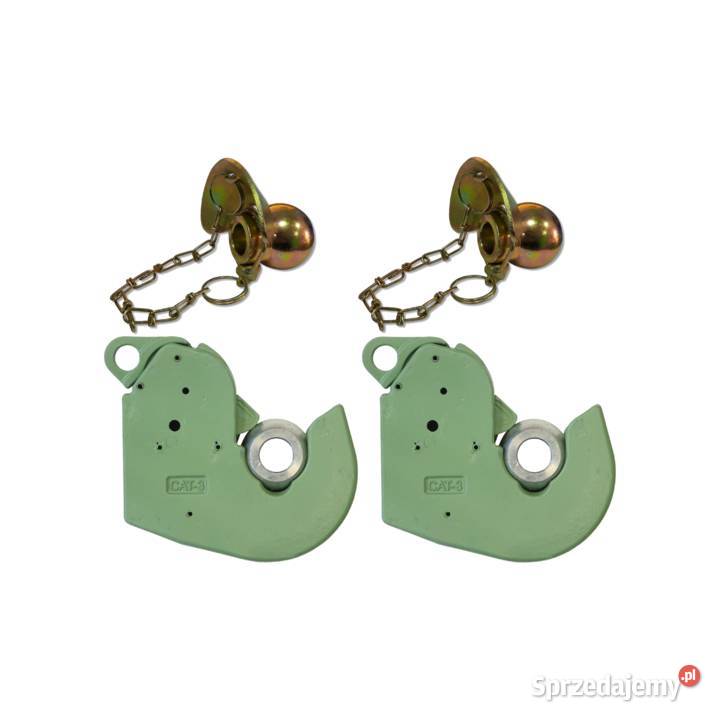 2x HAK Do Wspawania KAT3 Z Kulami Z Kołnierzem Hydraulika Solec Kujawski