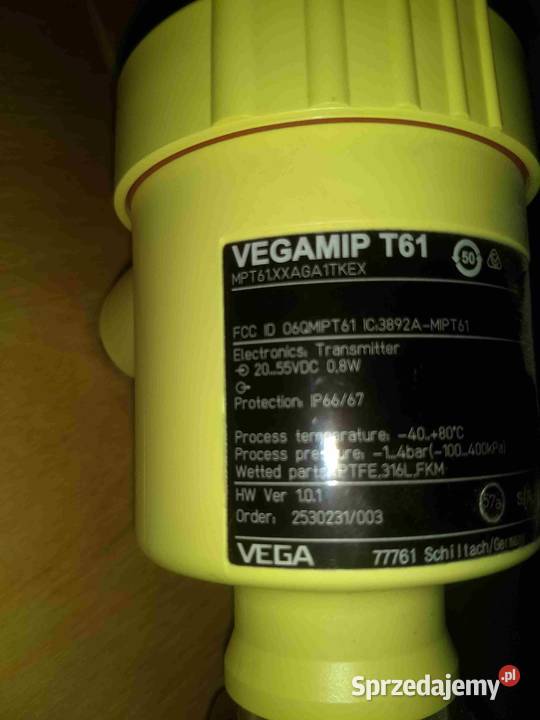 Mikrofalowa sonda zapełnienia Vegamip T61 R61