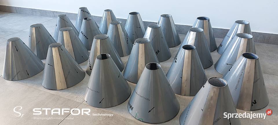 walcowanie blach zwijanie stożków