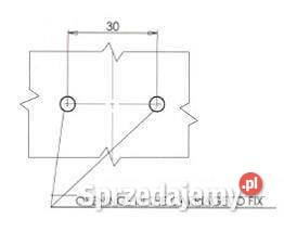 Lampa obrysowa LED prostokątna 1224V z przewodem Kamionna