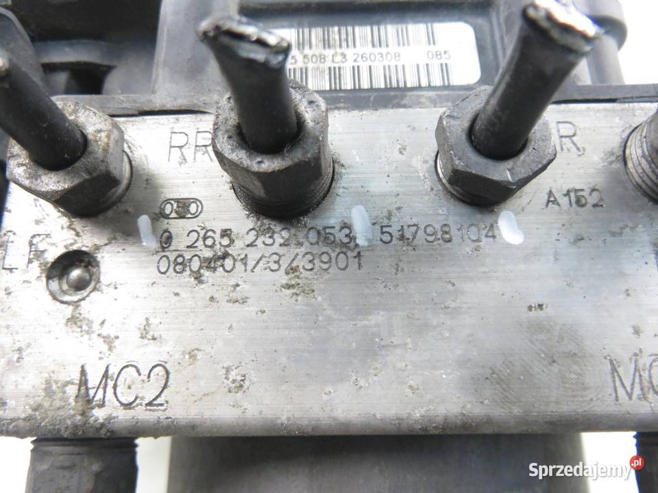 POMPA ABS FIAT GRANDE PUNTO 199 0265232053 osobowe