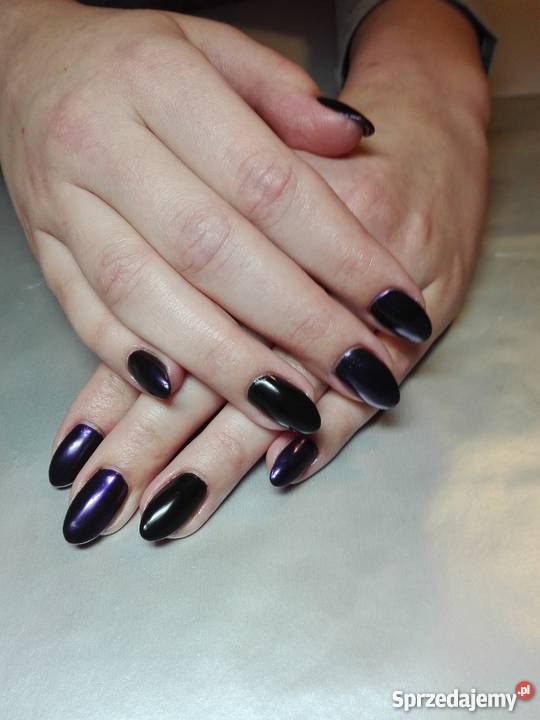 Manicure hybrydowy przedłużanie paznokci Sieradz