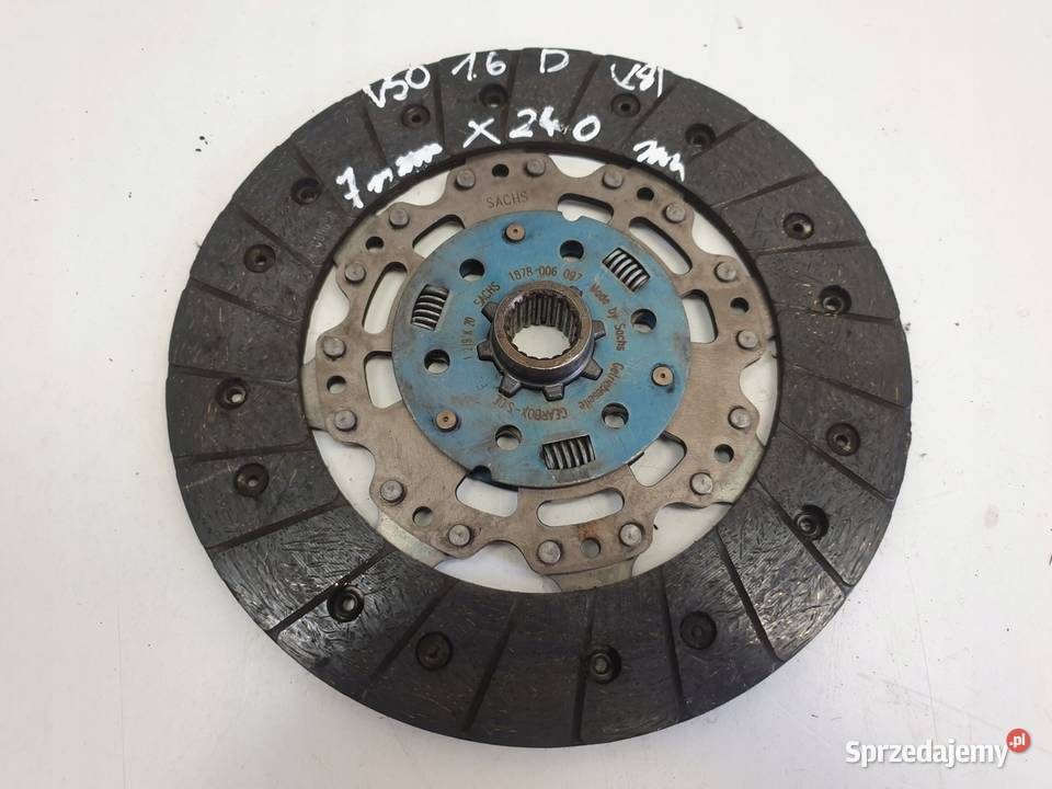 Volvo S40 II V50 C30 16 D SPRZĘGŁO Tarcza docisk osobowe Chełm