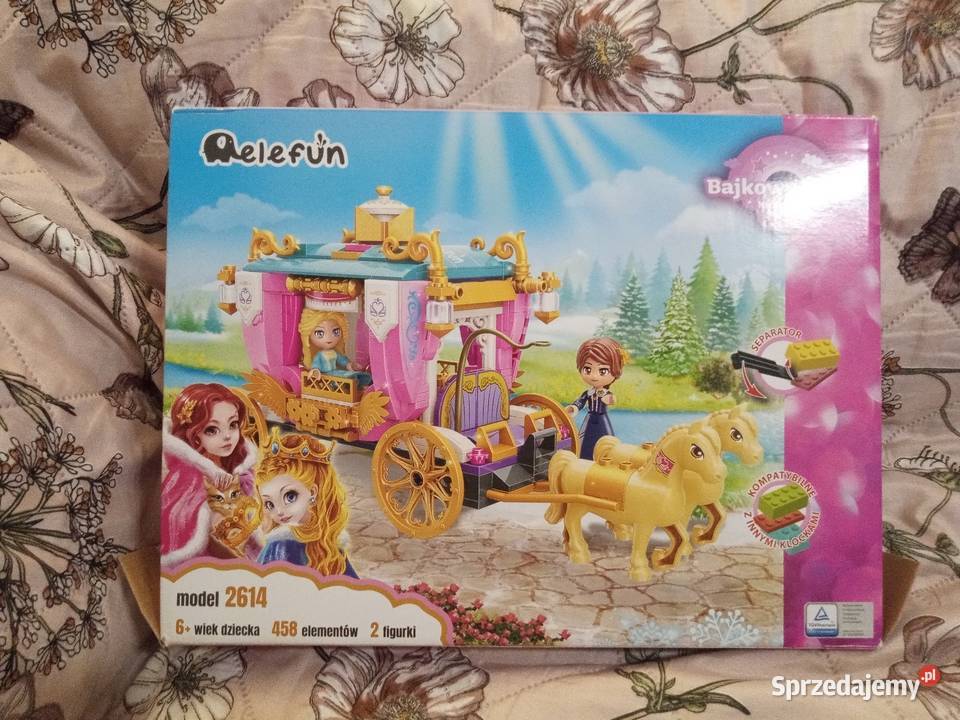 klocki Ellefun 2614 Królewska karoca Klocki śląskie Mysłowice