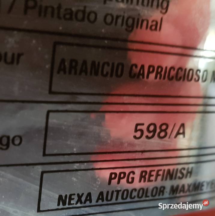 FIAT GRANDE PUNTO klapa tył kolor 598A Radom