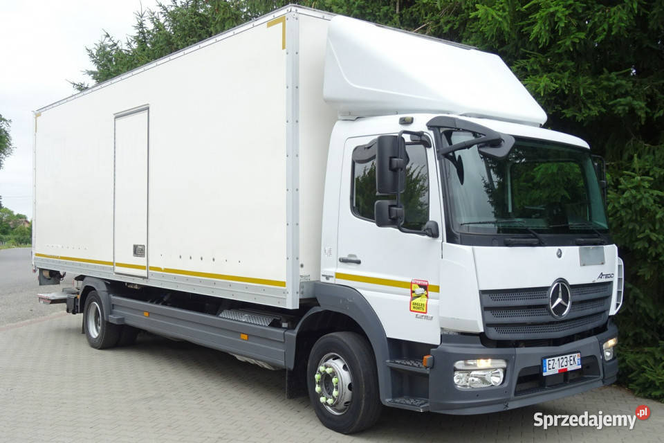 Mercedes Atego 1218 Euro6 323 Kontener 18p winda elektryczne lusterka mazowieckie