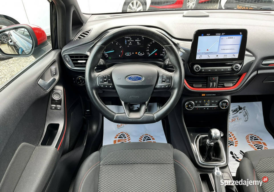 Ford Fiesta STLine Navi Podgrzewana benzyna Rydułtowy