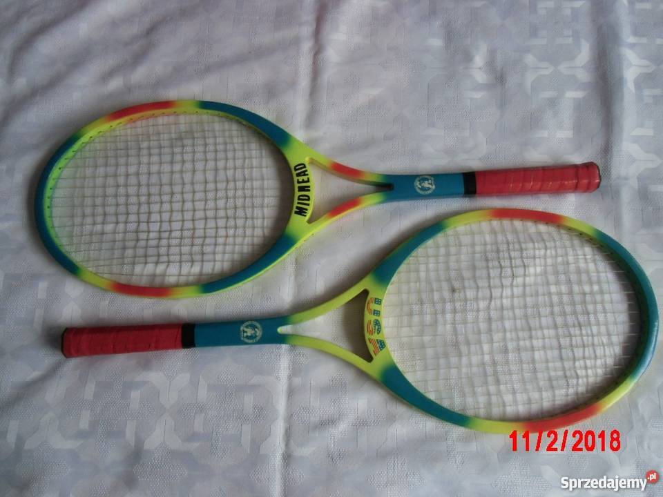 2 ładne rakiety z USA blekkie do gry amotorskiej sprzedam