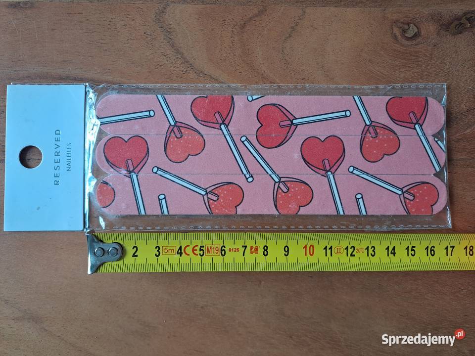 Pilnik do Paznokci w serca 18 zestaw 3