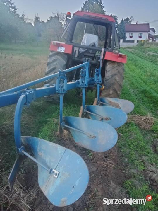 Pług 3 skibowy obrotowy resor non stop Piórków