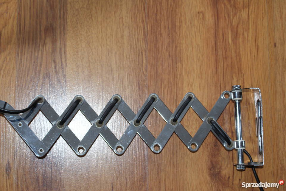 Lampa ścienna nożycowa loft vintage