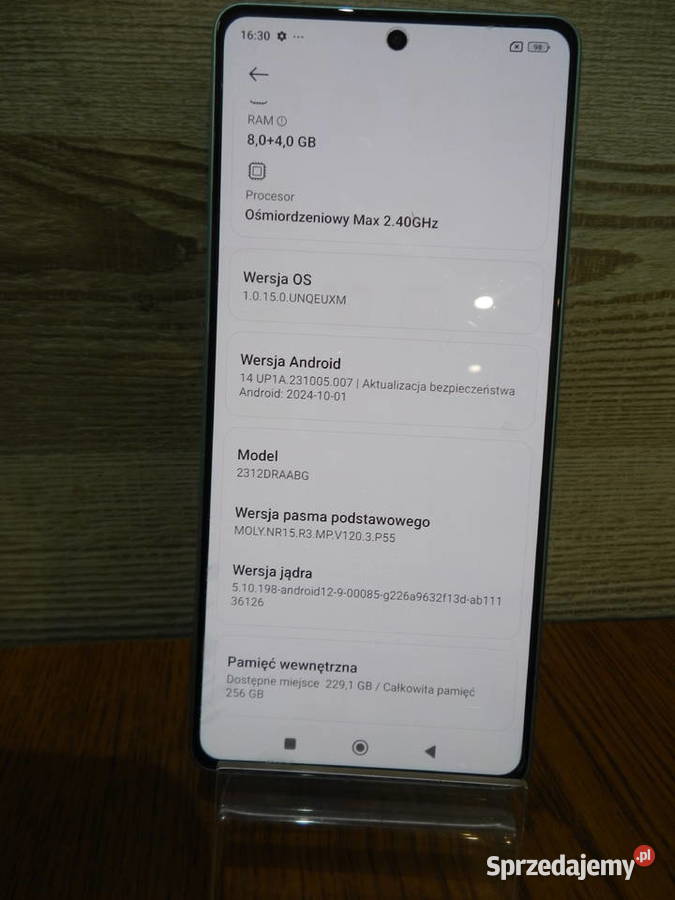Telefon Redmi Note 13 5G 8256GB podkarpackie