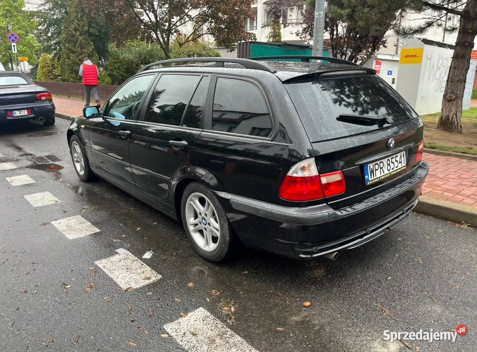 BMW 318i Touring E46 czarny Warszawa